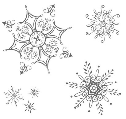 Serene Snowflakes